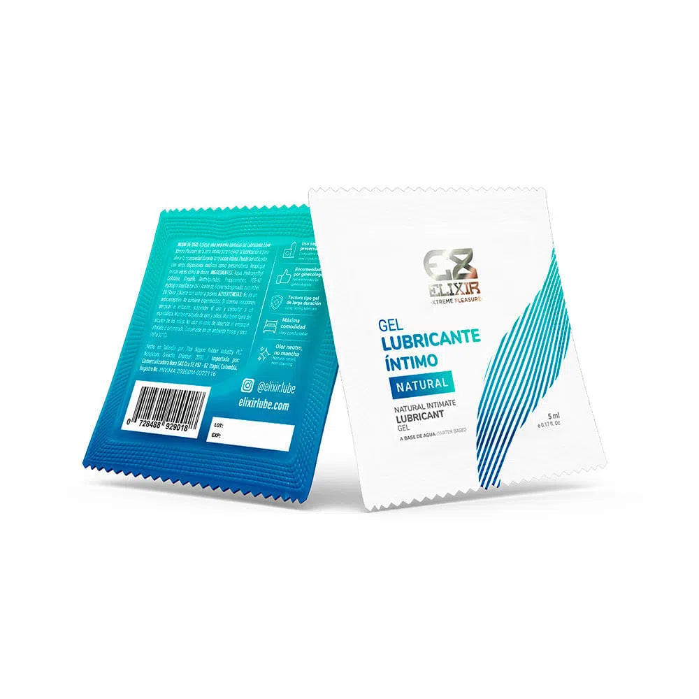 Gel lubricante íntimo natural Elixir