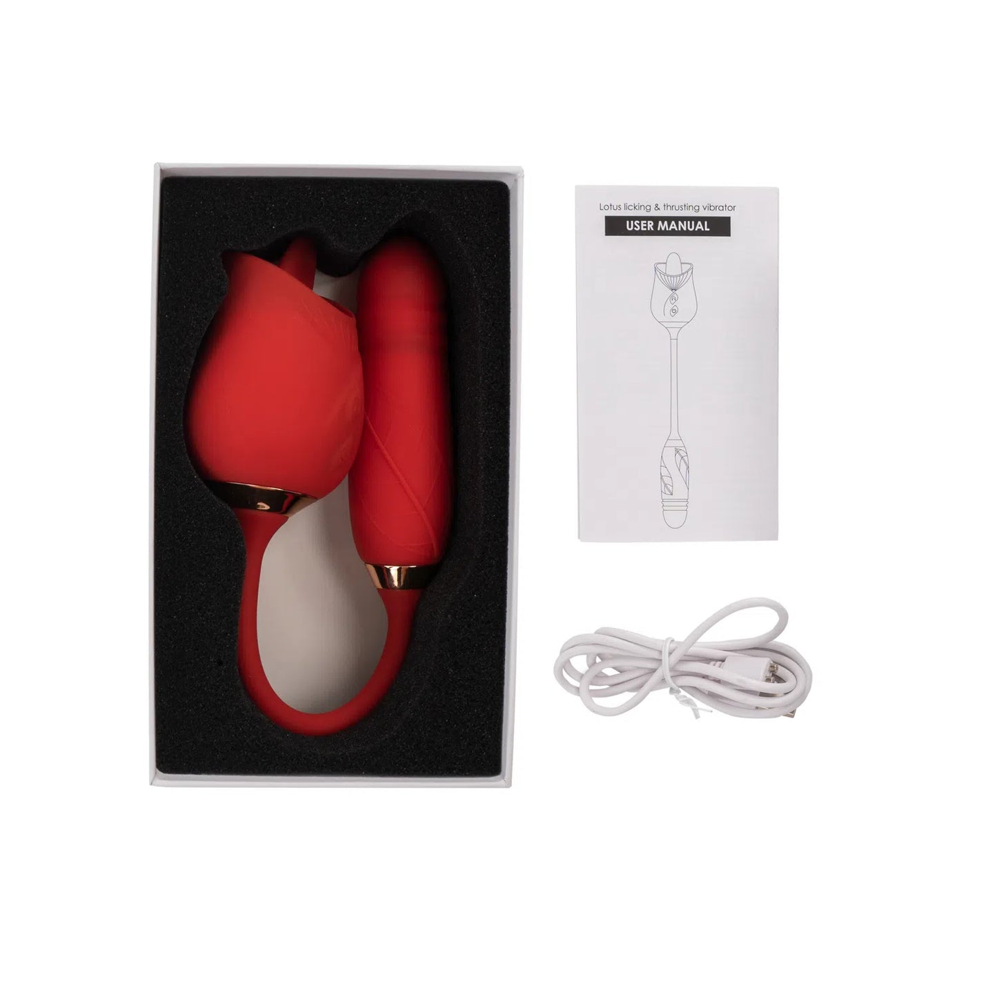 Vibrador Rosa Lotus