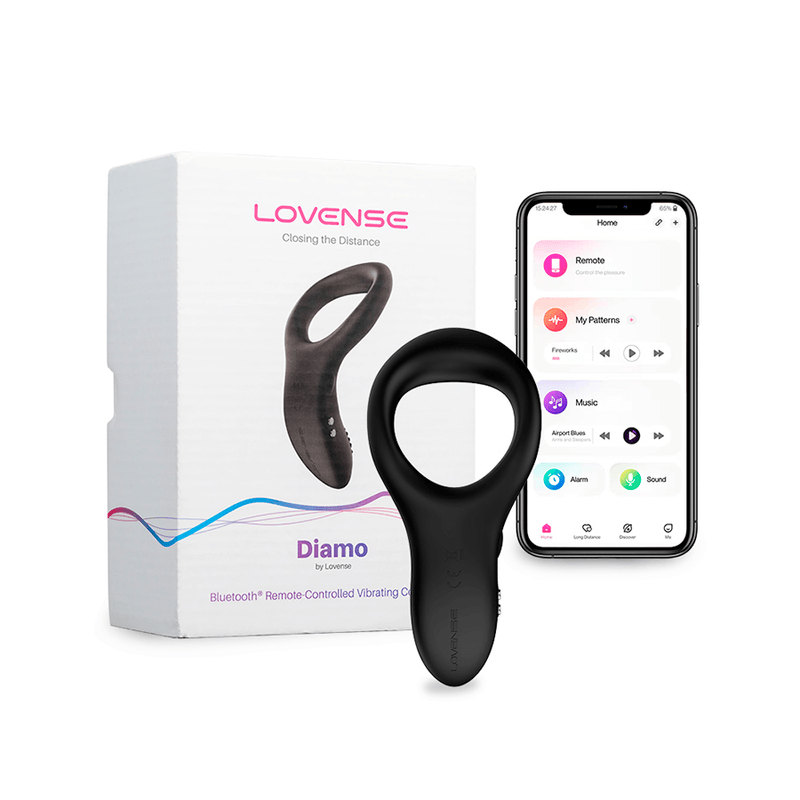 Anillo Vibrador Diamo Controlado por APP Global Lovense