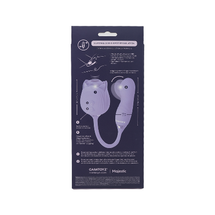 Lotus G-spot Vibrador con Bala Camtoys