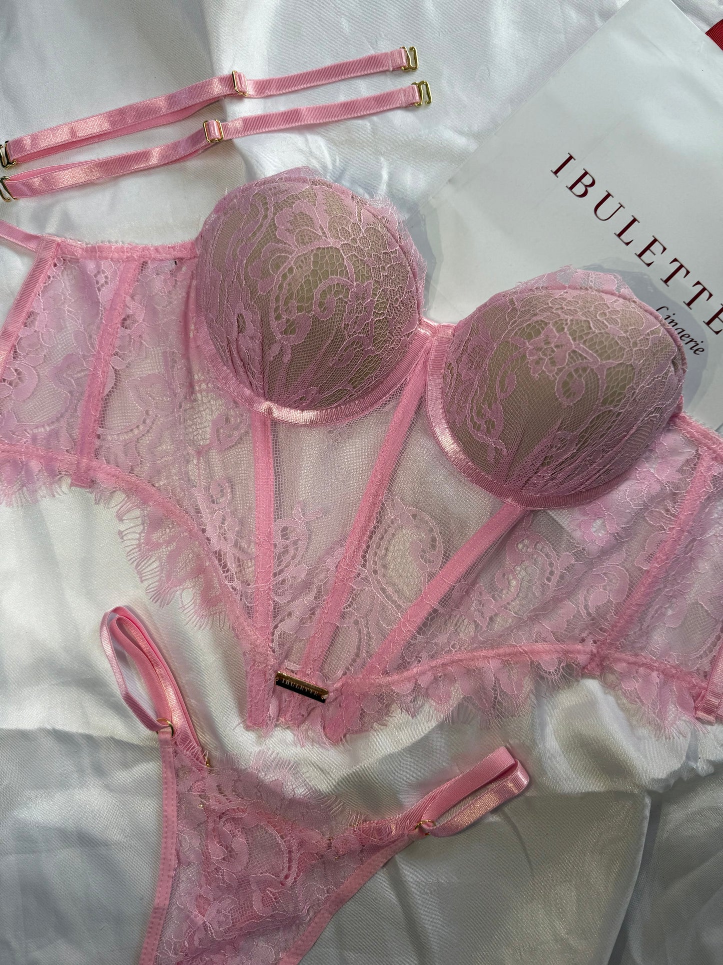 Corset Danubio Rosado