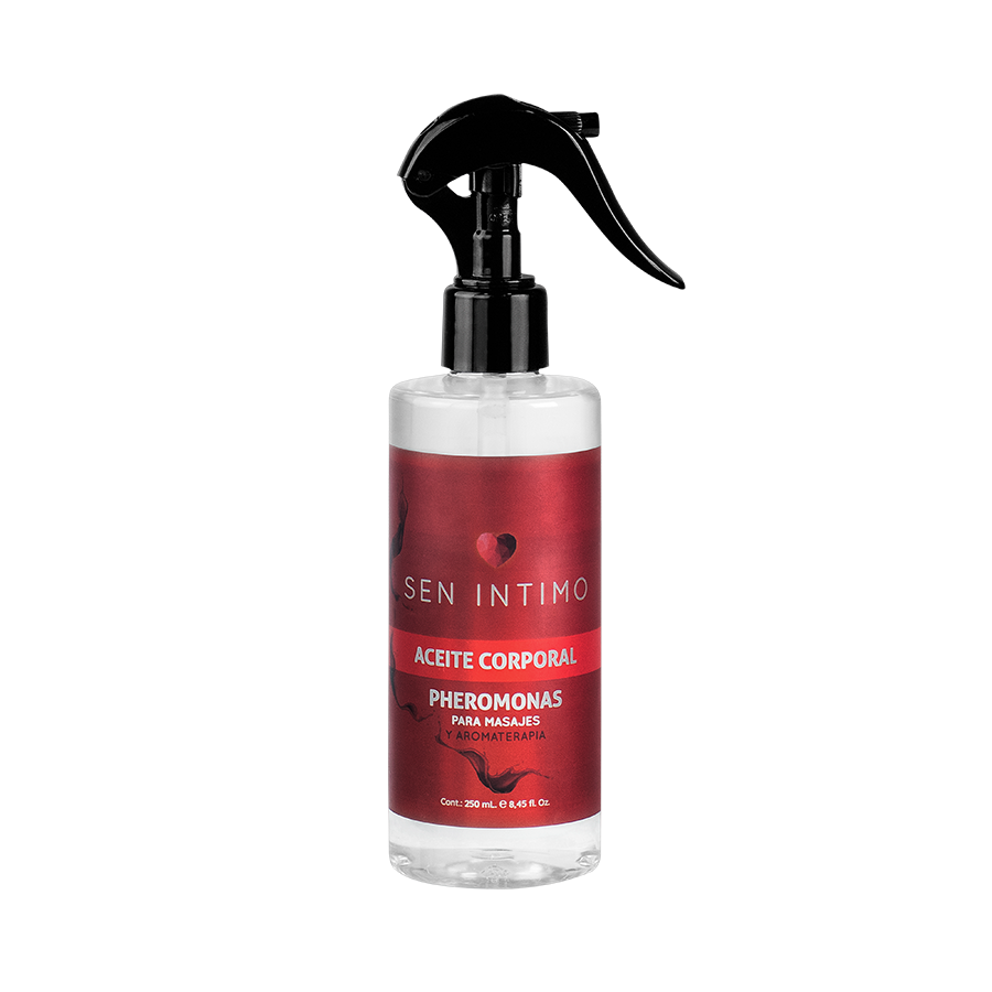 Aceite corporal con feromonas masajes y aromaterapia 250ml