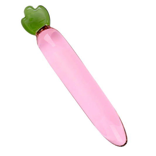Dildo de vidrio Zanahoria