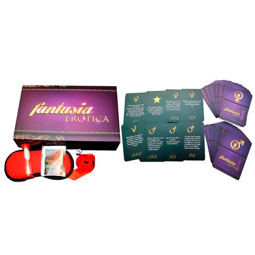 Juego de mesa fantasía erótica