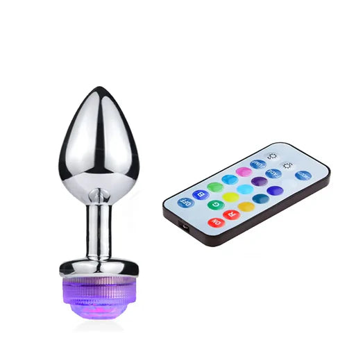 Plug anal luminoso