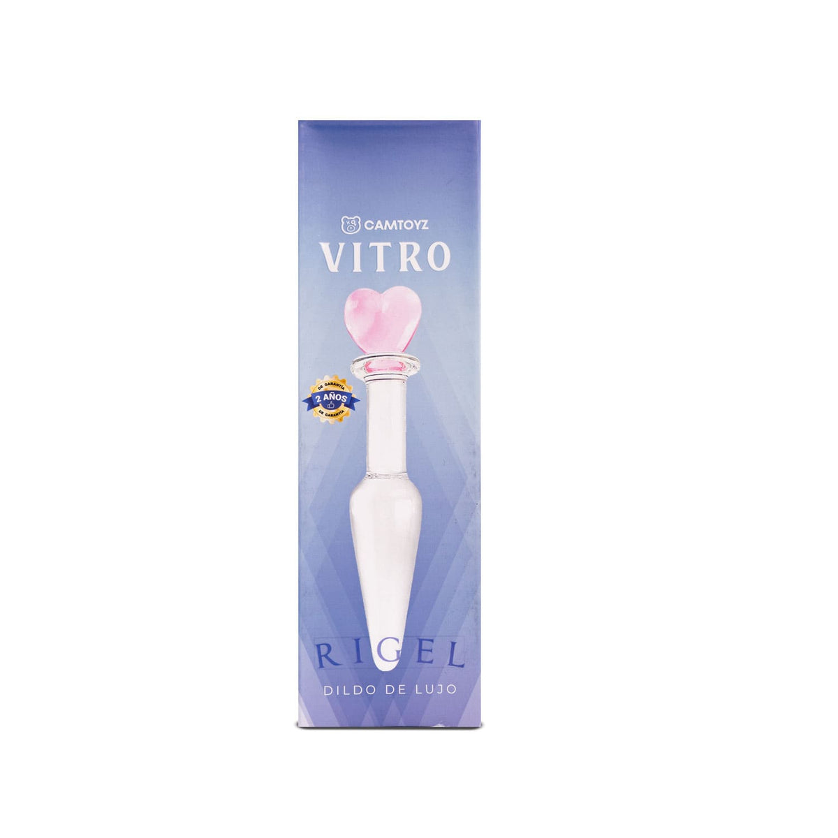 Dildo de Vidrio Rigel 13 cm Camtoyz