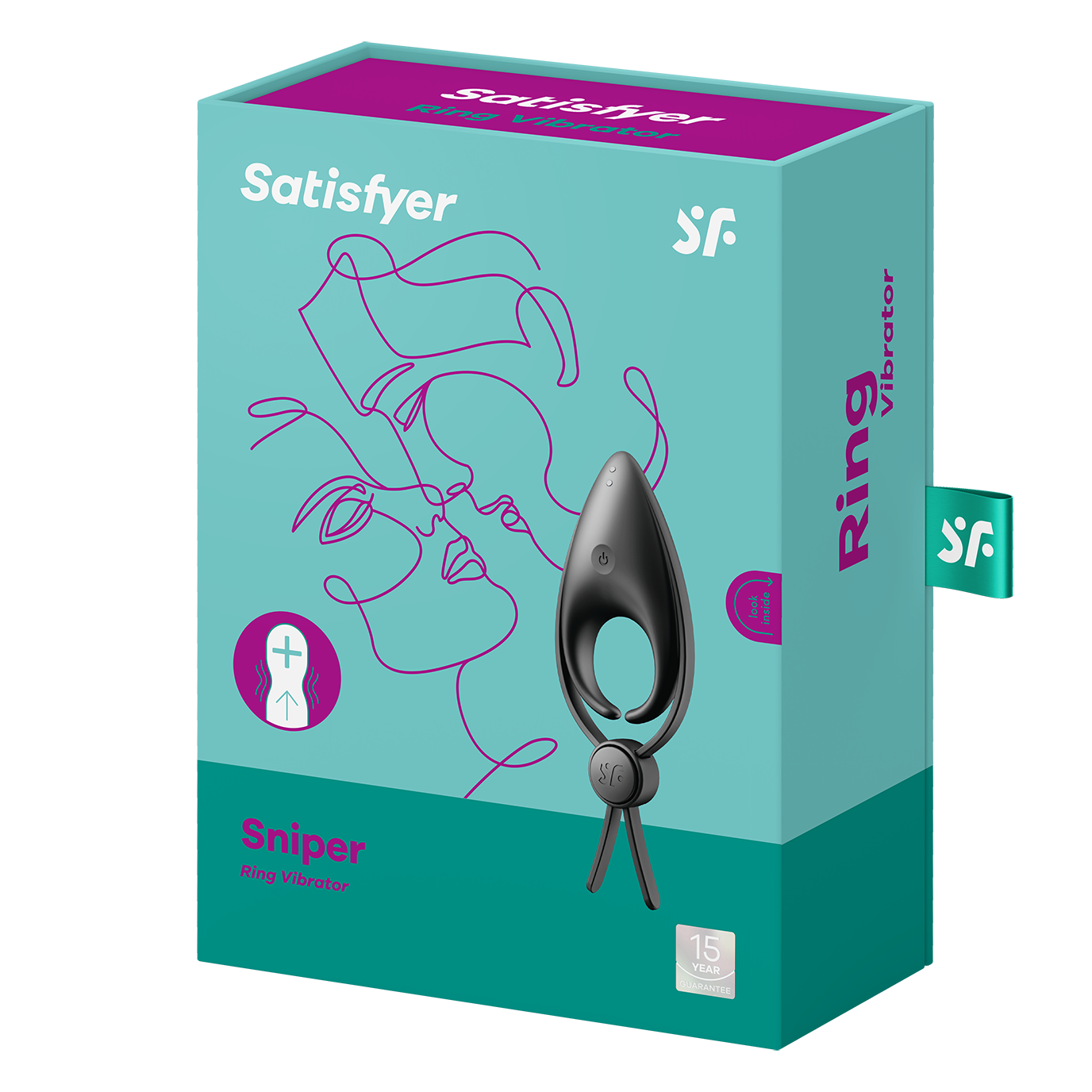 Satisfyer Sniper Negro Anillo