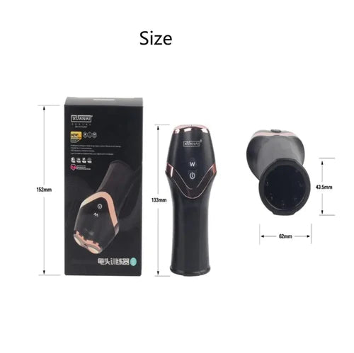 Vagina con vibración cristal