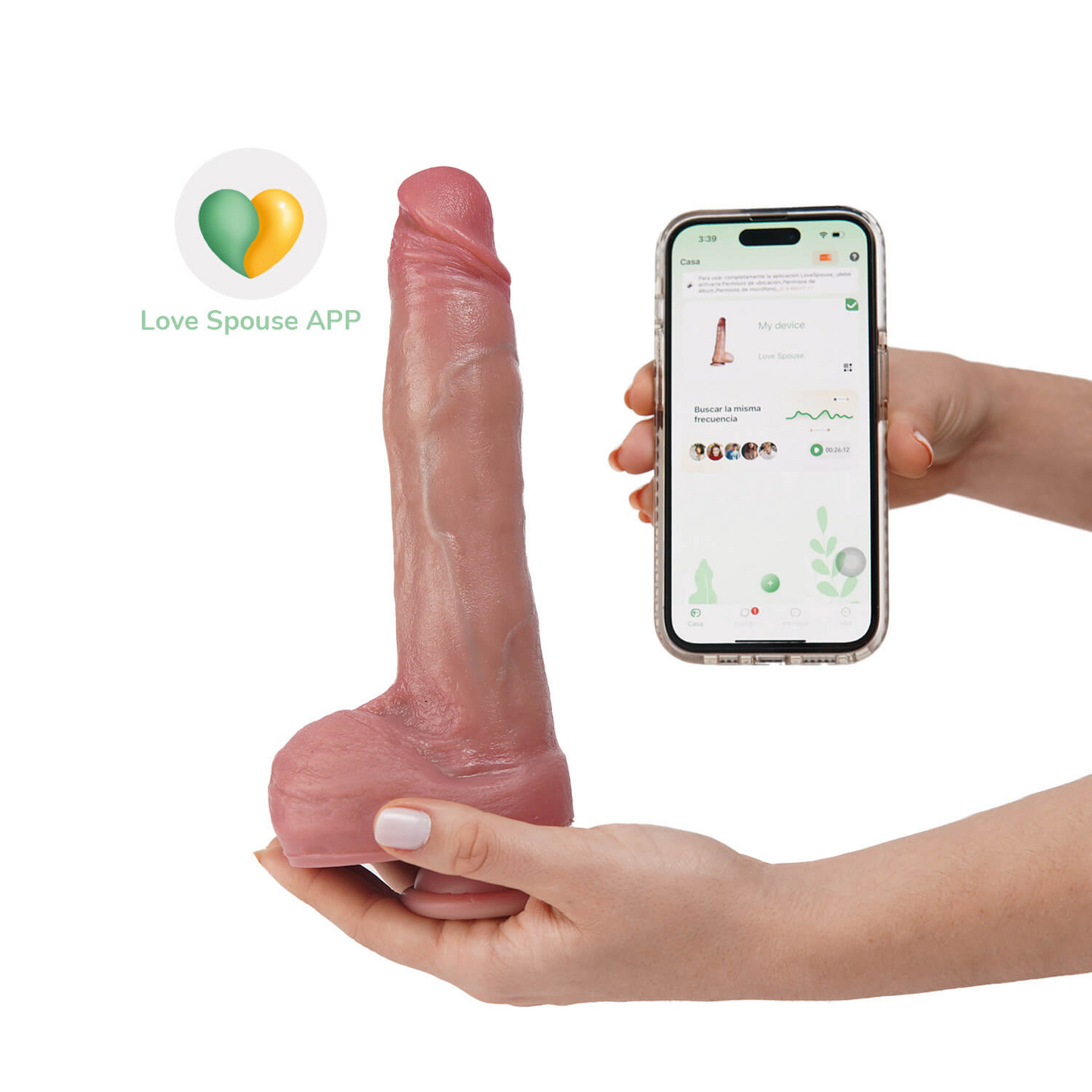 Dildo ultrarealista con APP Grigor camtoyz