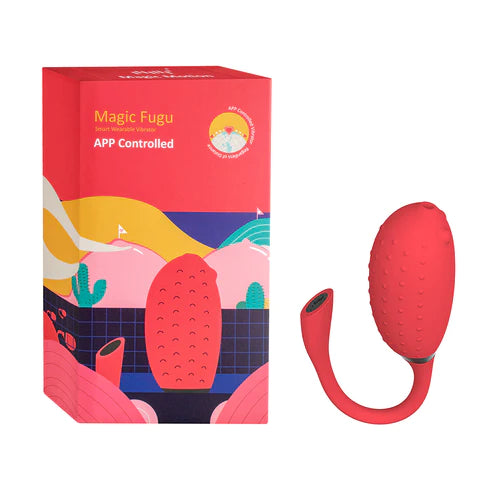 Vibrador con APP Magic Fugu Red