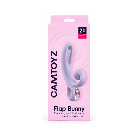 Flap Bunny vibrador Rabbit Pulsante Camtoys