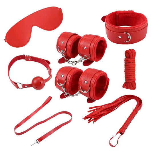 Kit bondage Capri rojo