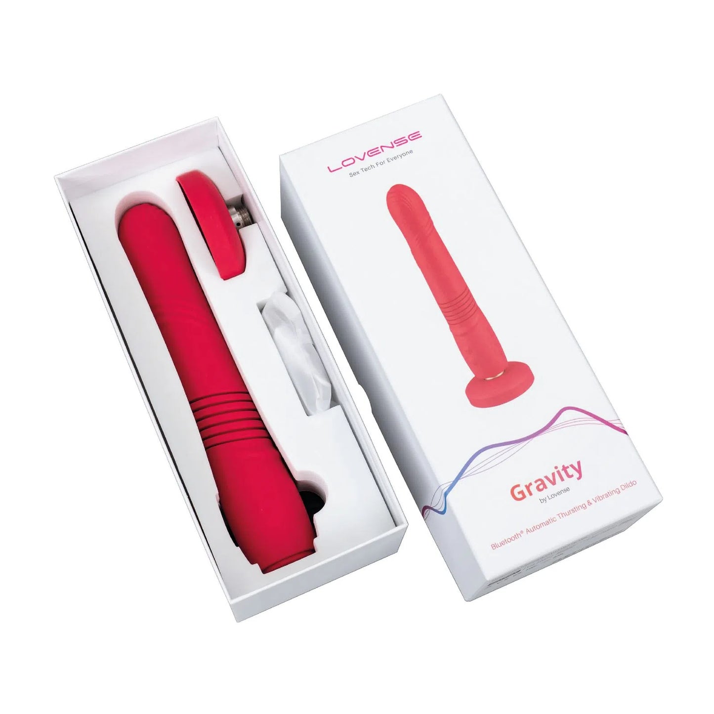 Vibrador Gravity con empuje automatico Salmon