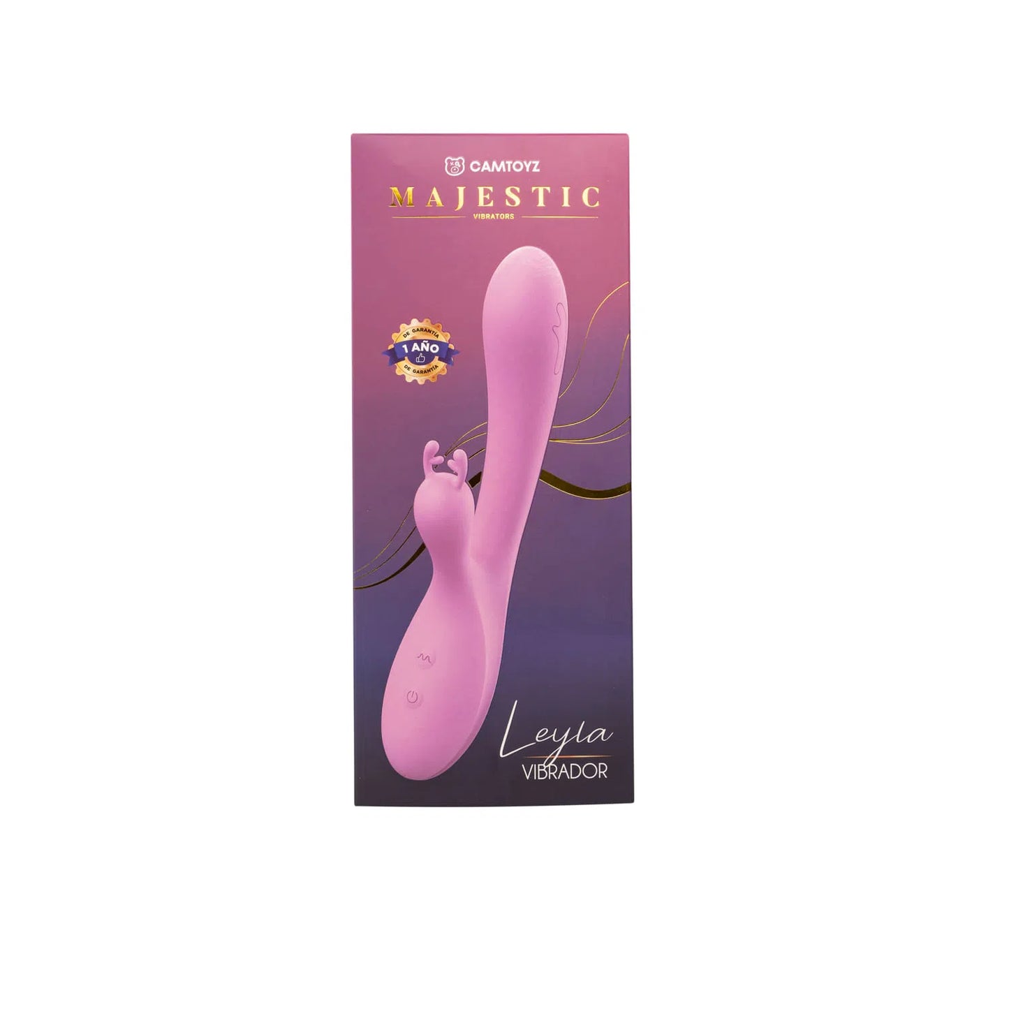 Vibrador Doble Leyla Lila