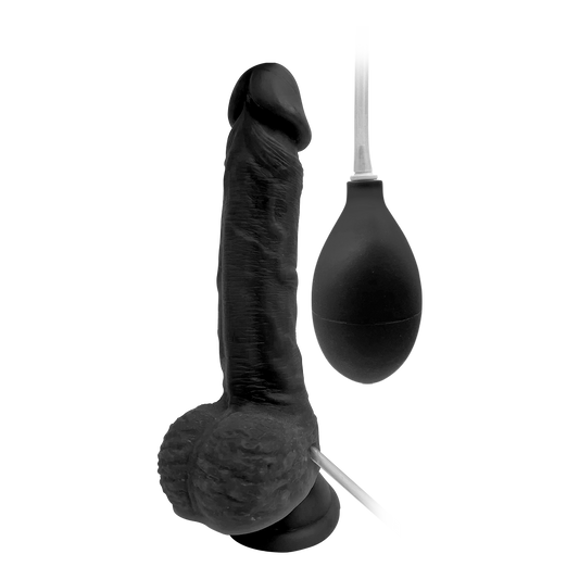 Dildo eyaculador negro