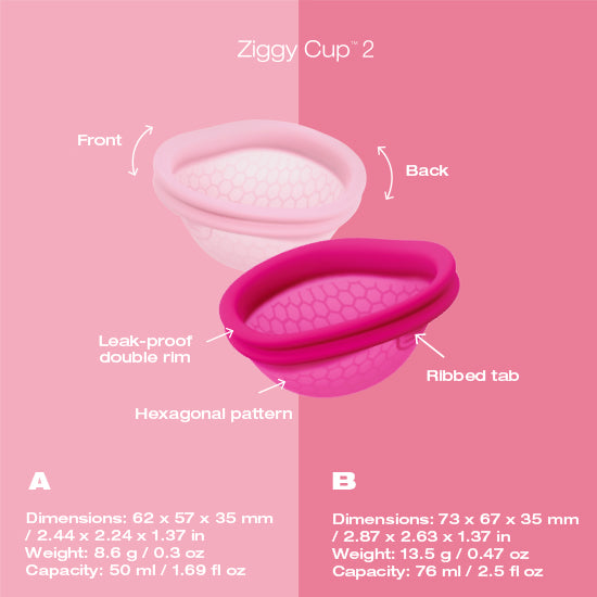 Copa Menstrual Ziggy Cup 2