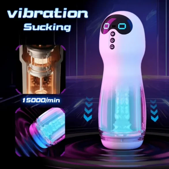 Vagina con vibración Droide