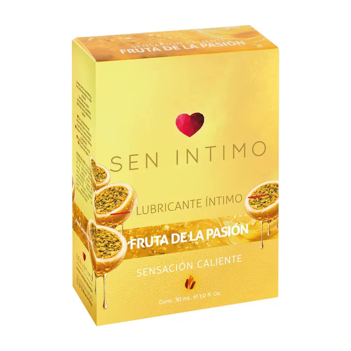 Lubricante caliente Passion Fruit (maracuyá) sen íntimo 30ml