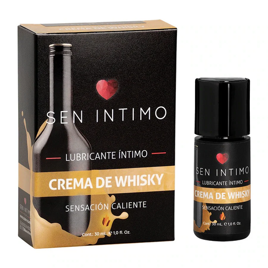 Lubricante caliente Crema de Whisky 30ml sen íntimo