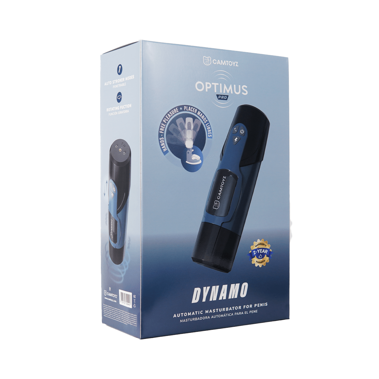 Masturbador Masculino Dynamo Optimus Pro