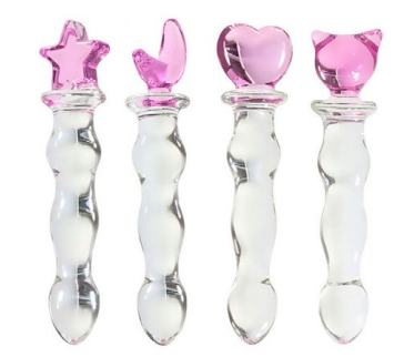 Dildo moon vidrio talla M