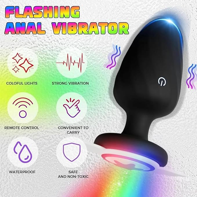 Plug anal con vibración Pegasu