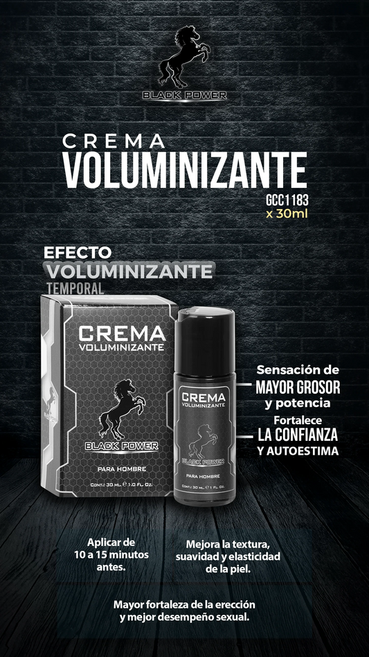 Crema voluminizante x30ml black power