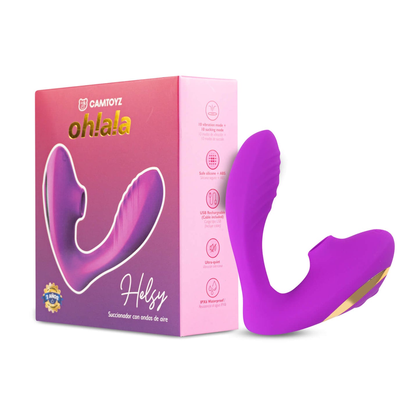 Vibrador Helsy Ohlala