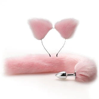 Plug anal cola y orejas Talla S