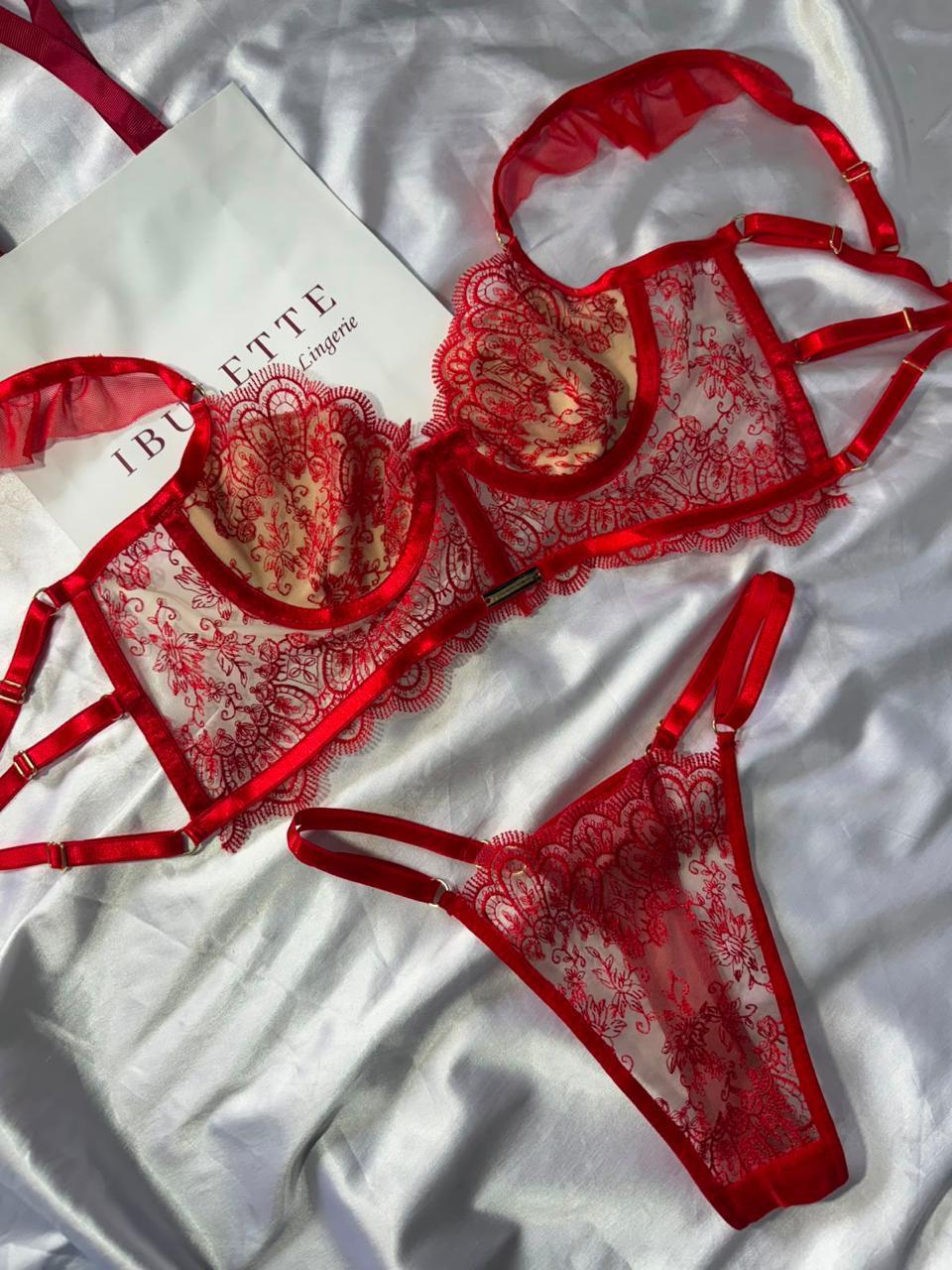 Set Tiana rojo