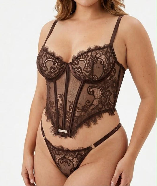 Corset Danubio café